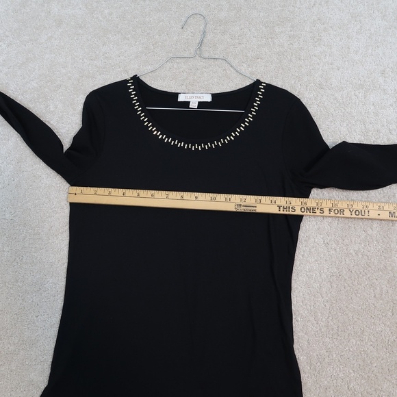 NWT Ellen Tracy Xs Long Sleeve top - Picture 5 of 9